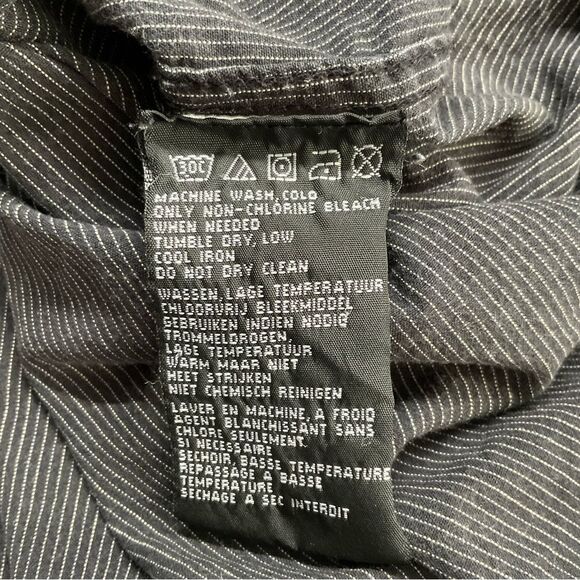 Harley Davidson Mens Cotton Button Front Back Eagle Logo Shirt Size 2XL - Picture 9 of 13